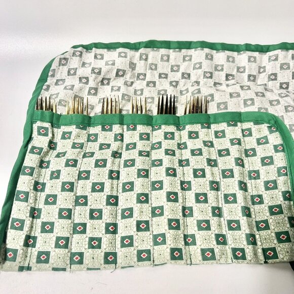 Dirigold Dirilyte Goldware REGAL Flatware Silverware 7.5 Dinner Forks Vintage 12 - Picture 6 of 6